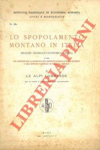 Lo spopolamento montano in Italia. Indagine geografico - economico - …