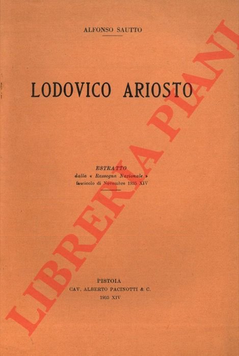 Lodovico Ariosto.