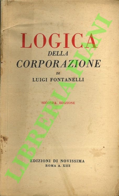 Logica della corporazione.