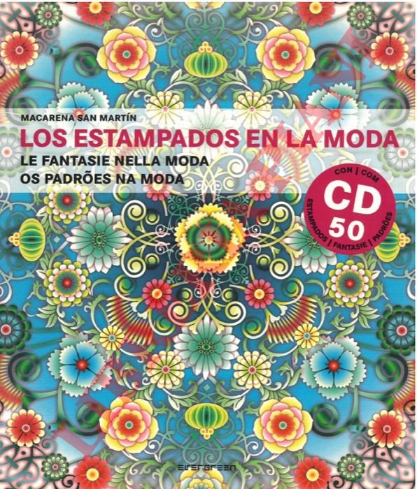 Los estampados en la moda. Le fantasie nella moda. Os …