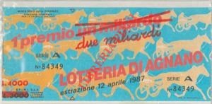 Lotteria di Agnano.