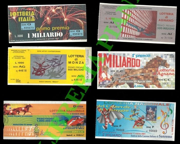 Lotteria Gran Premio di Monza 1982 (1) 1998 (1) - …