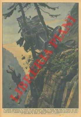 Lungo la strada della Valle di Cembra che sale a …