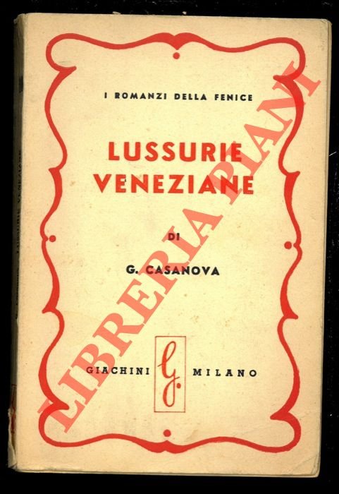 Lussurie veneziane.