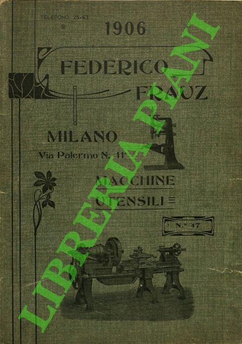 Macchine utensili per la lavorazione dei metalli e del legno.