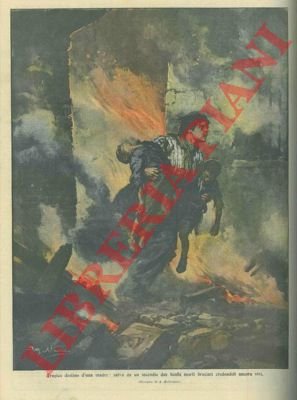 Madre salva da un incendio due bimbi morti bruciati credendoli …