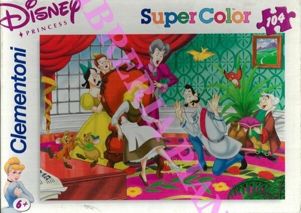 Dysney princess Supercolor (Cenerentola).