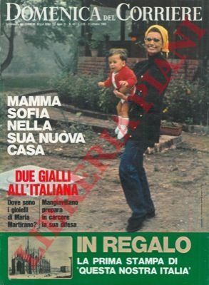 Mamma Sofia (Loren) nella sua nuova casa (foto).