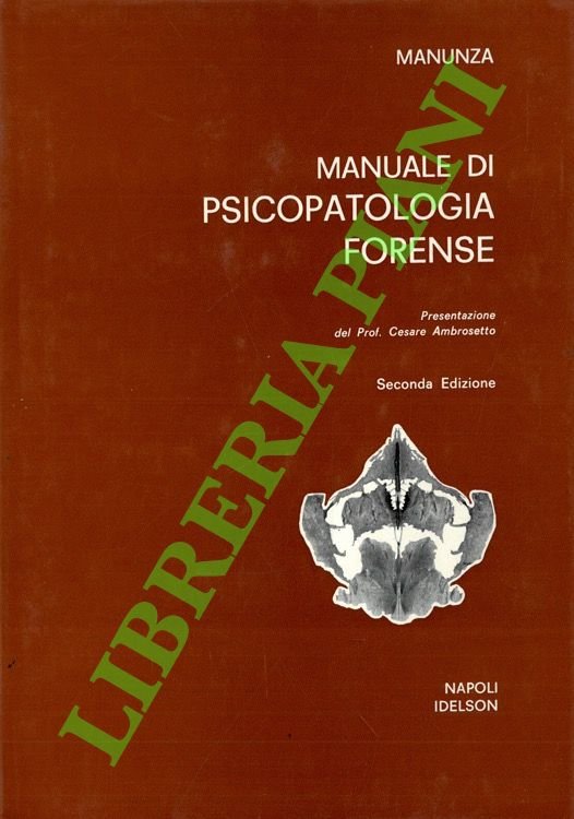 Manuale di psicopatologia forense ad uso dei Magistrati e degli …