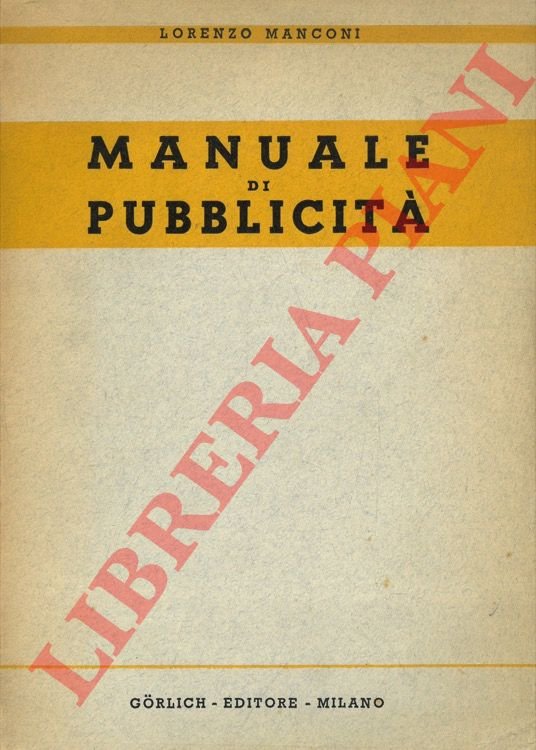 Manuale di pubblicità.