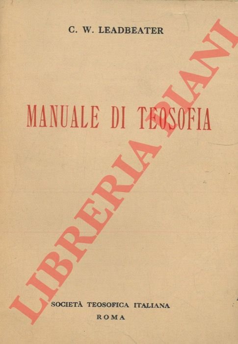 Manuale di teosofia.