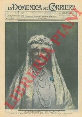 Margherita di Savoia (disegno da una fotografia del 1925).