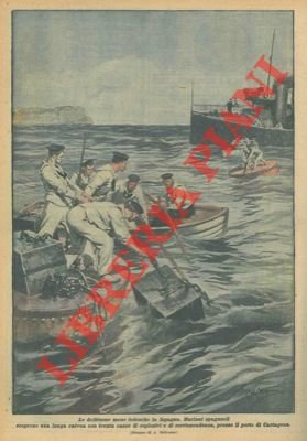 Marinai spagnoli scoprono trenta casse di esplosivi e di corrispondenza …