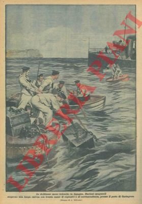 Marinai spagnoli scoprono trenta casse di esplosivi e di corrispondenza …