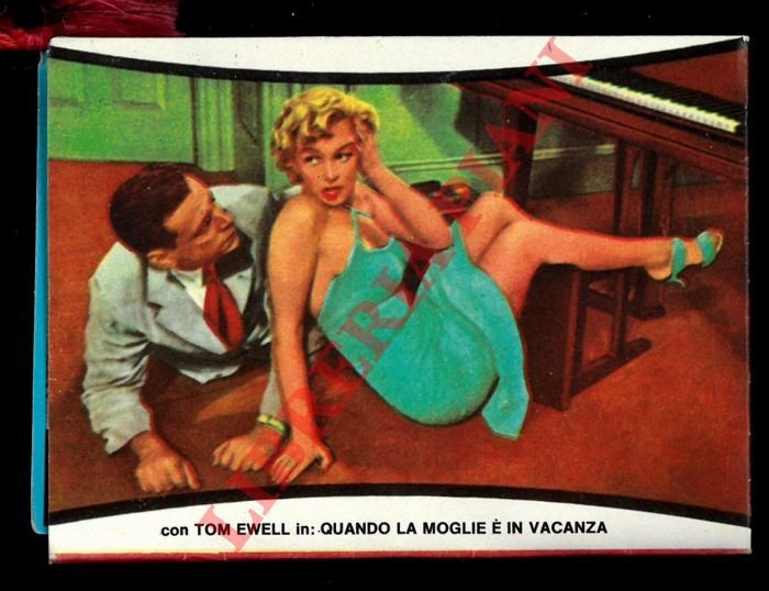 Marylin Monroe in "Quando la moglie è in vacanza" e …
