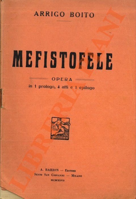 Mefistofele. Opera.