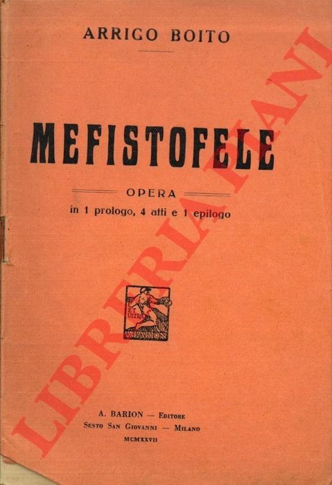 Mefistofele. Opera.