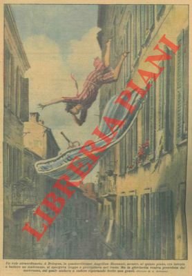 Mentre al quinto piano era intenta a battere un materasso …