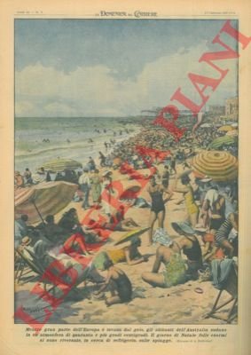 Mentre gran parte dell'Europa é invasa dal gelo, gli abitanti …