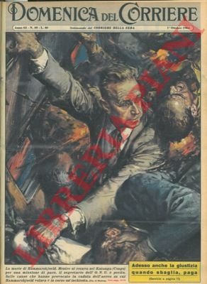 Mentre si recava nel Katanga, muore il segretario dell'ONU , …