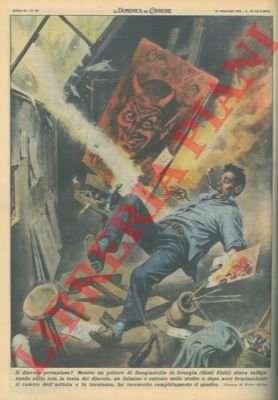 Mentre un pittore stava raffigurando sulla tela la testa del …