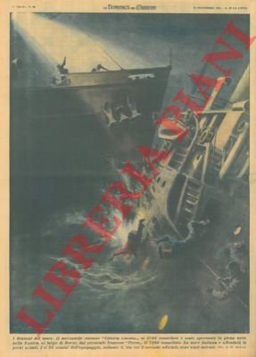 Mercantile italiano "Vittoria Claudia" speronato in piena notte dal piroscafo …