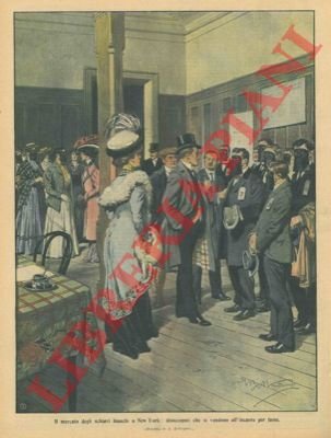 Mercato degli schiavi bianchi a New York : disoccupati che …