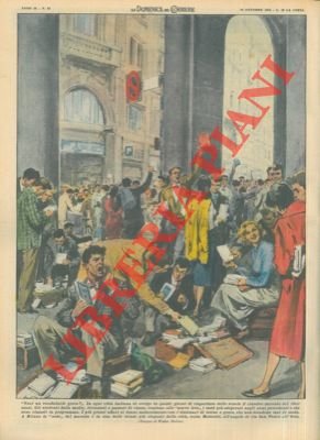 Mercato dei libri usati in ogni città italiana.