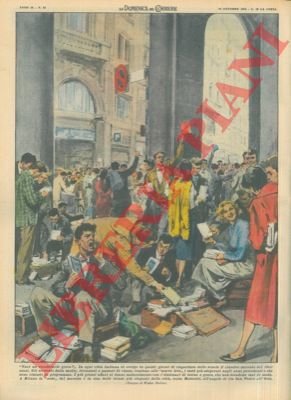 Mercato dei libri usati in ogni città italiana.