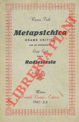 Metapsichica. | Immagine Gallery 2