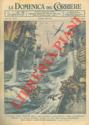 Mezzi da sbarco anglo-statunitensi, paracadutisti e truppe aviotrasportate affrontati dalle …