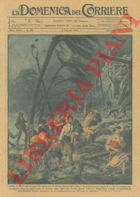 Miami Beach (Florida) sotto le furie del ciclone devastatore.