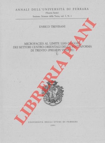 Microfacies al limite Lias-Dogger dei settori centro-orientali della piattaforma di …