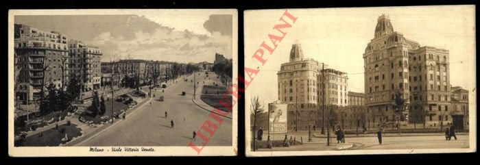 Milano. Viale Vittorio Veneto - Giardini Pubblici e Villa Reale …