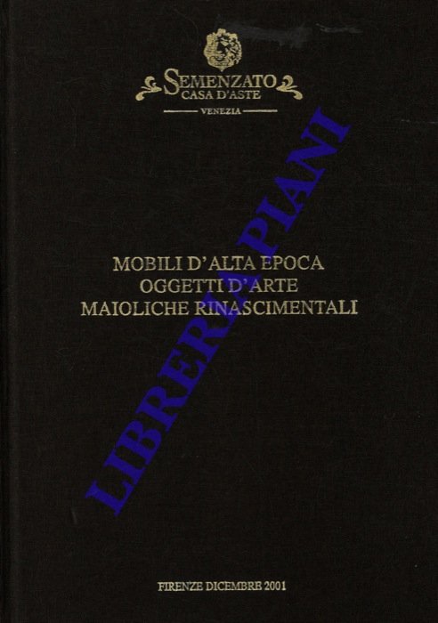 Mobili d'alta epoca. Oggetti d'arte. Maioliche rinascimentali.