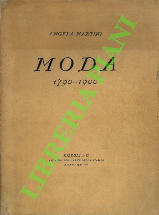 Moda. 1790-1900.