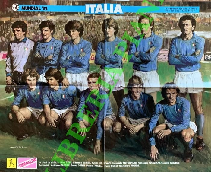 Mundial '82. Italia.