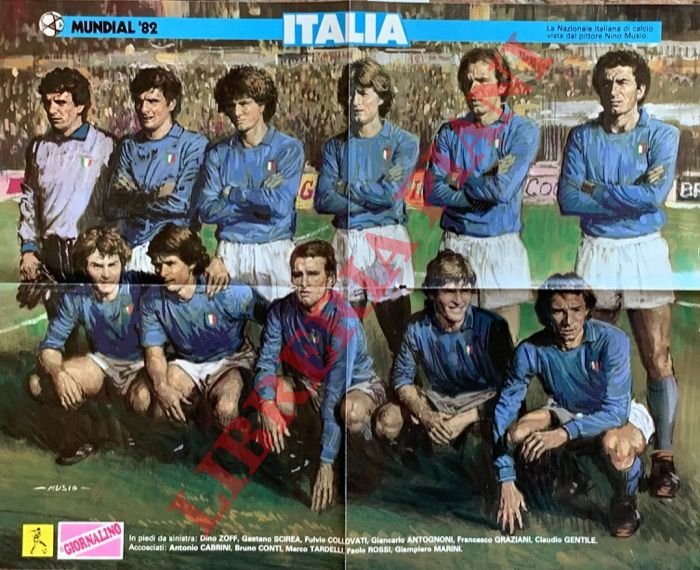Mundial '82. Italia.