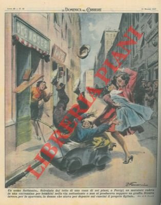 Muratore scivolato dal tetto di una casa di sei piani …