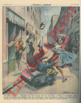 Muratore scivolato dal tetto di una casa di sei piani …