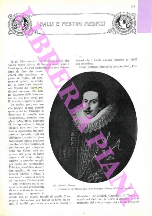 Musica e festini medicei.