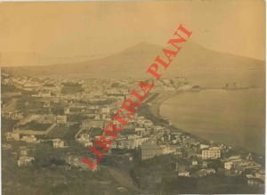 Napoli. Grande panorama con Vesuvio