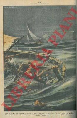 Naufragio di una barca peschereccia nelle acque di Andali.