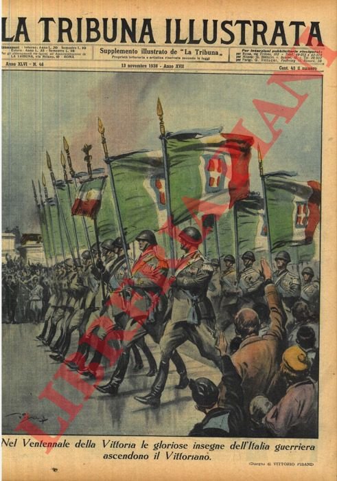 Nel Ventennale della Vittoria le gloriose insegne dell'Italia guerriera ascendono … | Immagine Gallery 3