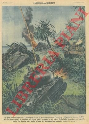 Nell'isola di Peleliu (Oceano Pacifico) i nipponici infliggono ai nordamericani …