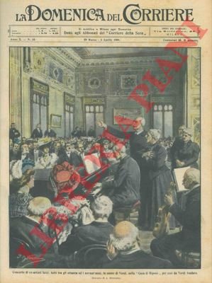 Nella casa di riposo istituita da Verdi si tiene un …