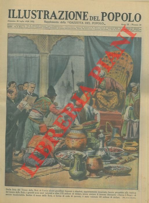 Nella Sala del Trono dello Scià di Persia alcuni gioiellieri … | Immagine Gallery 2