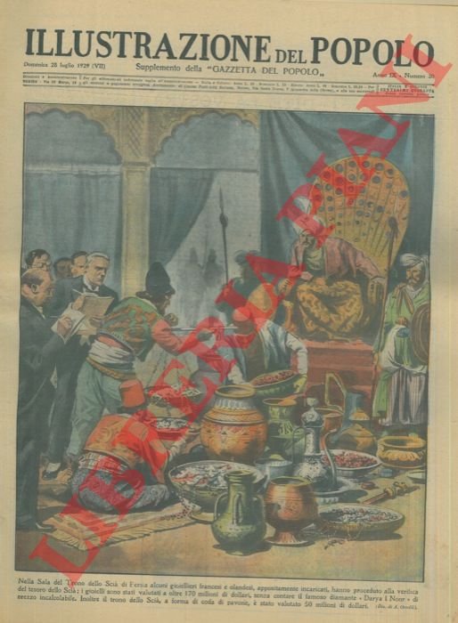 Nella Sala del Trono dello Scià di Persia alcuni gioiellieri … | Immagine Gallery 3