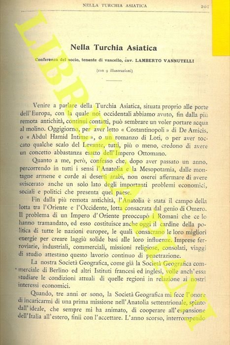 Nella Turchia Asiatica.
