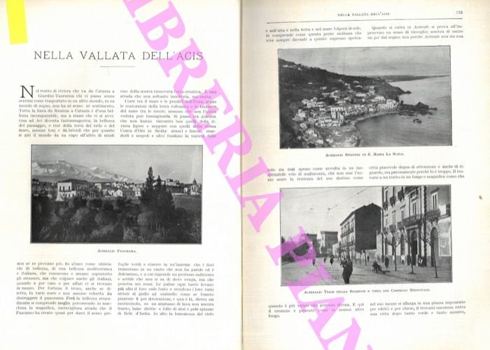 Nella vallata dell'Acis.